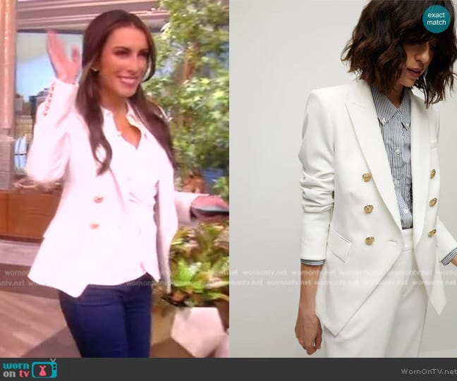 Veronica Beard Miller Dickey Jacket worn by Alyssa Farah Griffin on The View