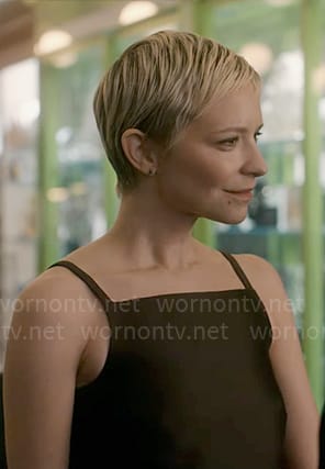 Adeline’s square-neckline dress on American Horror Story