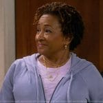Lucretia’s pink tee on The Upshaws