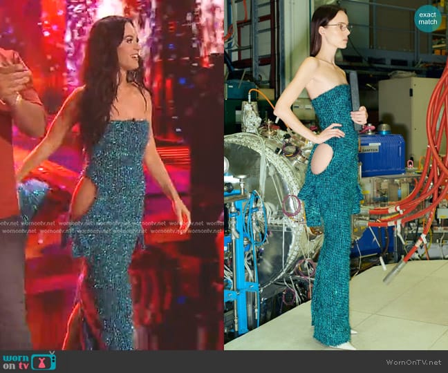 Coperni Pre-Fall 2024 Collection worn by Katy Perry on American Idol