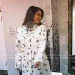 Donna’s white print shirtdress on Today