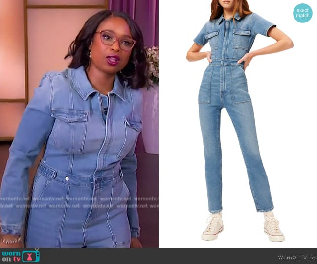 Good American Fit for Success Jumpsuit worn by Jennifer Hudson on The Jennifer Hudson Show