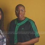 Hen’s black and green striped shirt on 9-1-1