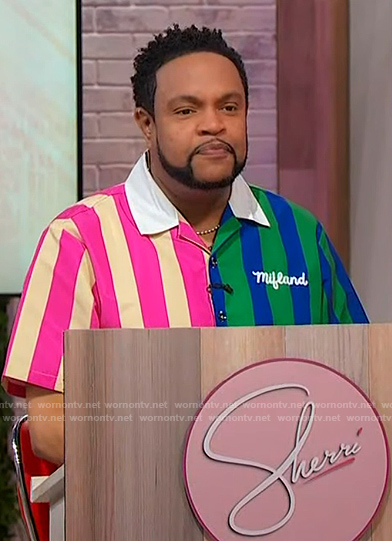 Jawn’s striped shirt on Sherri