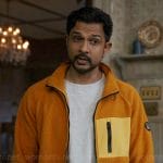 Jay’s orange fleece jacket on Ghosts