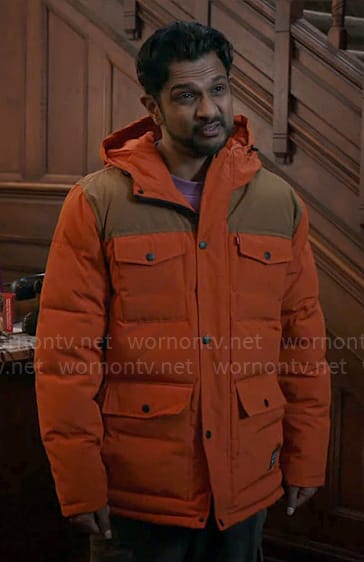 Jay’s orange parka on Ghosts