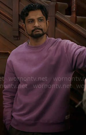 Jay’s purple sweatshirt on Ghosts
