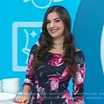 Jessica Teich’s floral dress on Today