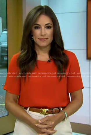 Kaylee’s brown belt on Today