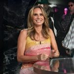 Keltie’s beaded sequin mini dress on E! News