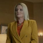 Lexi’s yellow suit on Not Dead Yet