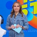 Lori’s denim jumpsuit on Good Morning America