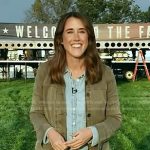 Maggie’s khaki utility jacket on Today