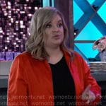 Maxie’s red bomber jacket on General Hospital