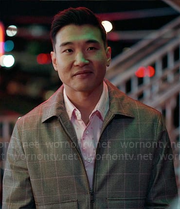 Nicholas’ plaid jacket on Loot