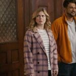 Sam’s pink plaid coat on Ghosts