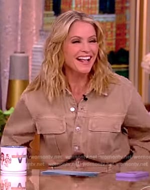 Sara’s utility jumpsuit on The View