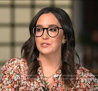 Savannah’s floral blouse on Today
