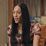 Sofia’s blurred floral dress on Loot