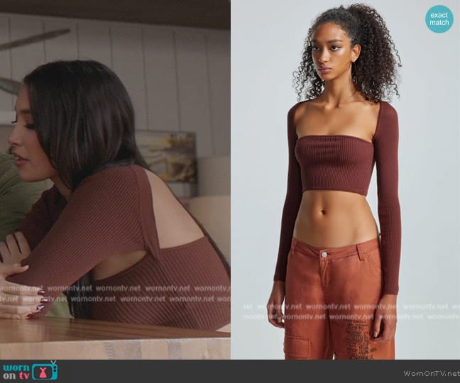 The Kript Luelle Top worn by Jamie (Miya Horcher) on All American