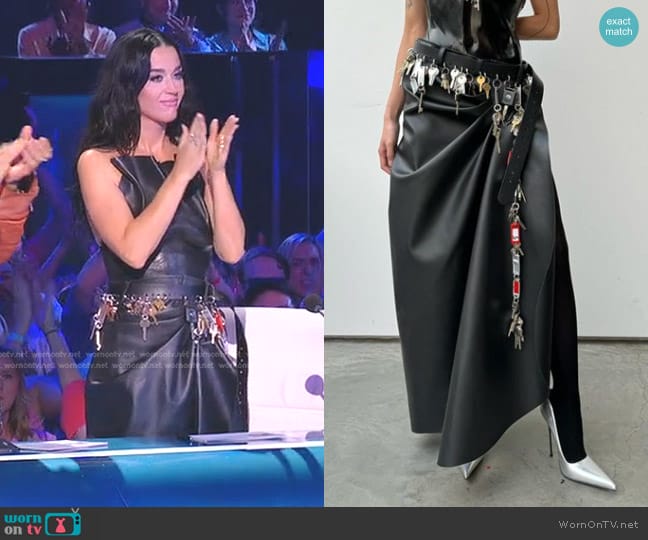 XI SCORPII Key Skirt worn by Katy Perry on American Idol