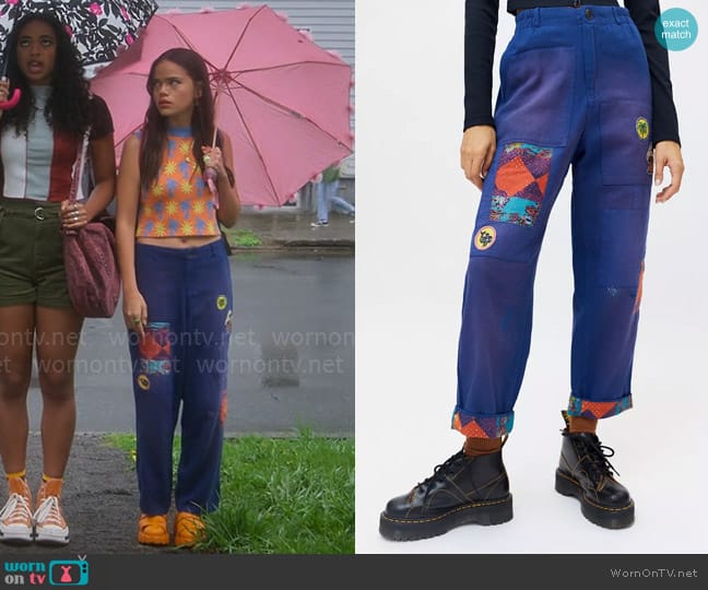 Kimchi Blue Scout Pant worn by Minnie 'Mouse' Honrada (Malia Pyles) on Pretty Little Liars Original Sin