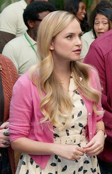 Ainsley’s umbrella print shirtdress on Loot