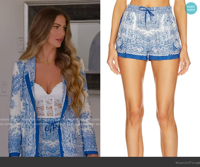 All Saints Aleida Rafaela Shorts worn by (Lisa Victoria) on Selling the OC