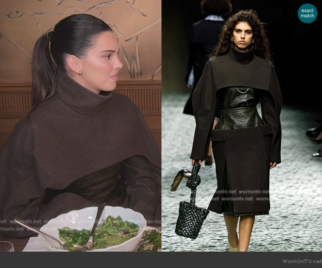 Bottega Veneta 2023 Fall Winter Collection worn by Kendall Jenner (Kendall Jenner) on The Kardashians