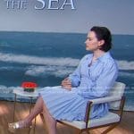 Daisy Ridley’s blue striped wrap shirtdress on Good Morning America