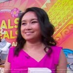 Debbie Wei Mullin’s pink dress on Good Morning America
