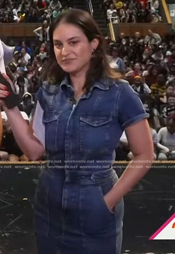 Donna’s denim maxi dress on Today