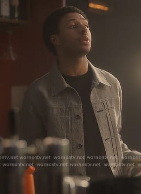 Doug’s gray jacket on Grown-ish