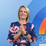 Dylan’s blue floral dress on Today