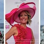 Dylan’s pink floral applique sleeveless dress on Today