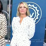 Dylan’s white floral dress on Today