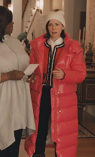 Elsbeth’s red tweed jacket on Elsbeth