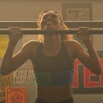 Faran’s colorblock sports bra and leggings on Pretty Little Liars Original Sin