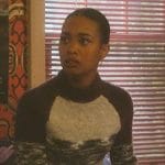 Faran’s colorblock sweater on Pretty Little Liars Original Sin