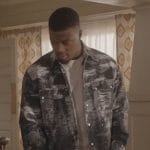 Spencer’s black abstract print western shirt on All American