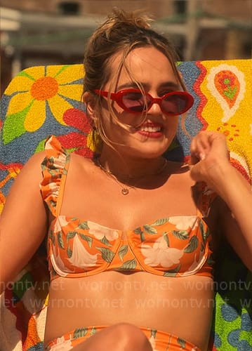 Imogen’s range floral bikini on Pretty Little Liars Original Sin