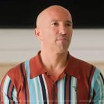 Jason’s striped polo on Selling the OC