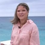Jenna’s pink linen shirt and shorts on Today