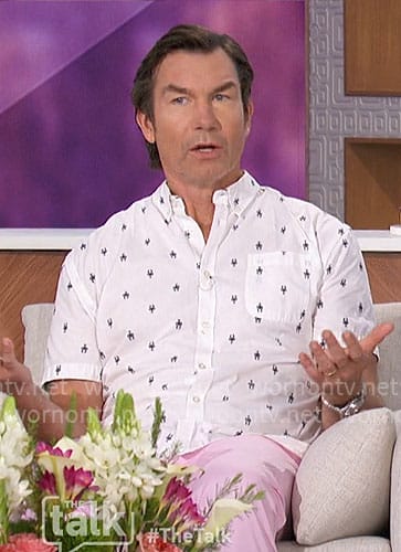 Jerry’s lobster shirt on The Talk