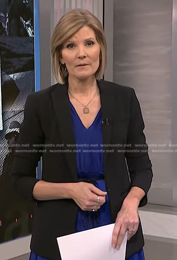 Kate’s black blazer on NBC News Daily