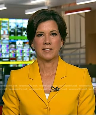 Kelly Cobiella’s yellow blazer on Today