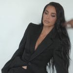 Kim’s black blazer on The Kardashians
