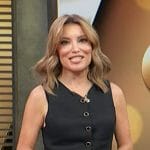 Kit’s black vest on Access Hollywood