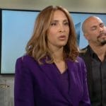 Lily’s purple suit on The Young and the Restless