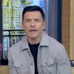 Marks’ gray jacket on Live with Kelly and Mark
